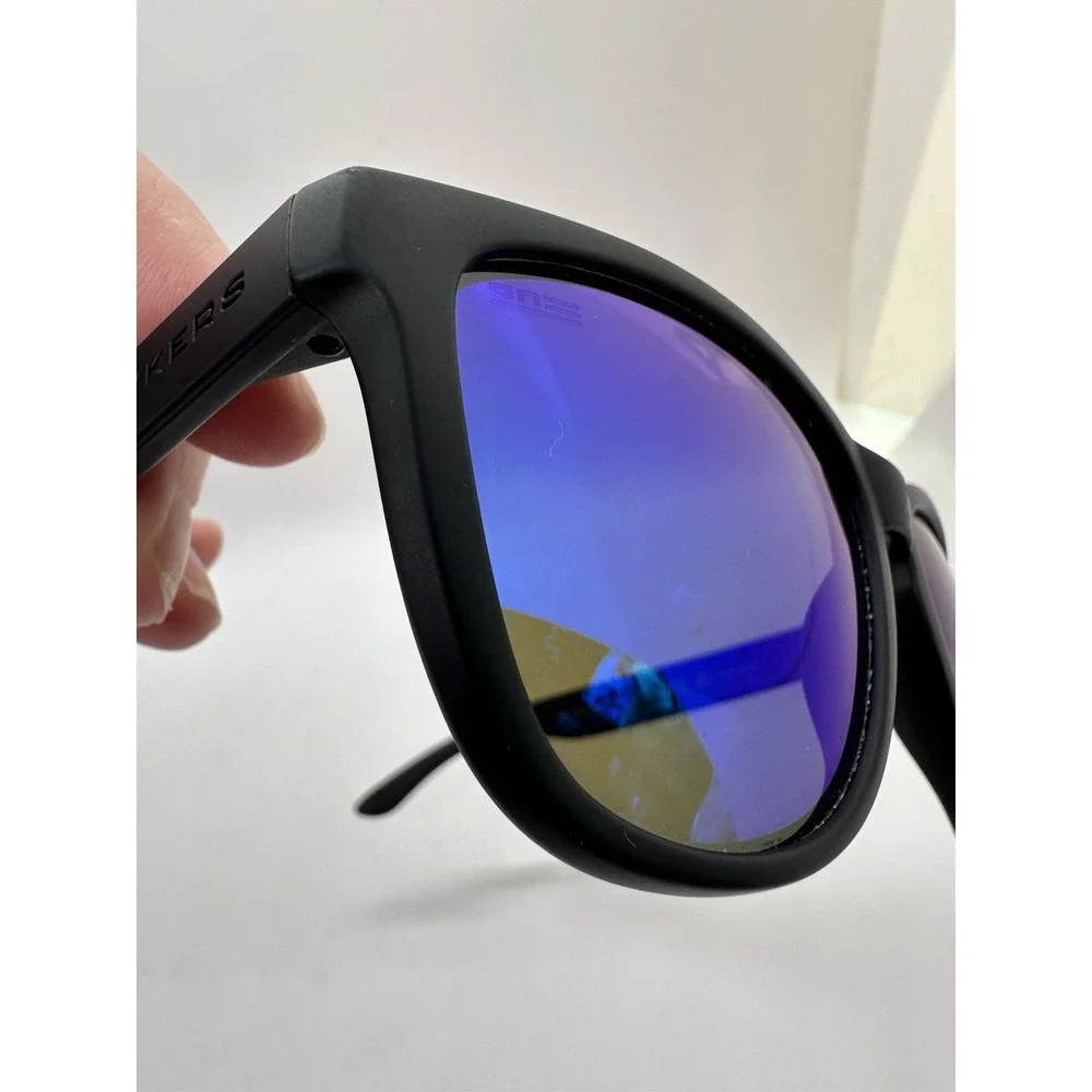 Hawkers Sunglasses Black‎ Frame Polarized Lenses EUC!